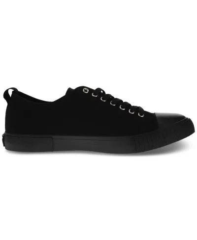 Shop Levi's Men's Anikin Canvas Sneaker In Black Mono