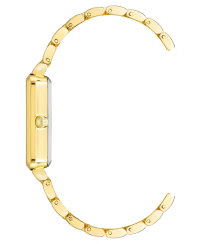 Shop Anne Klein Women's Quartz Gold-tone Alloy Bracelet Watch, 24mm In No Color