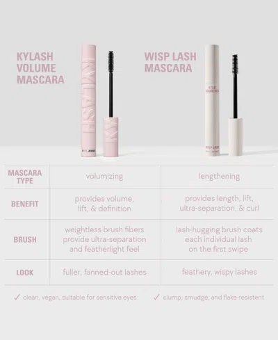 Shop Kylie Cosmetics Wisp Lash Mascara, 0.16 Oz. In No Color