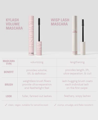 Kylie Cosmetics Wisp Lash Mascara Mini, 0.16 Oz. In No Color