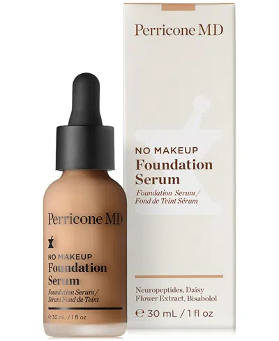 Shop Perricone Md No Makeup Foundation Serum, 1 Oz. In Beige