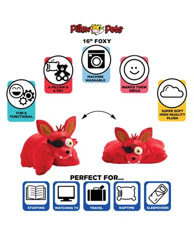Pillow Pets Foxy Pillow Pet In Red