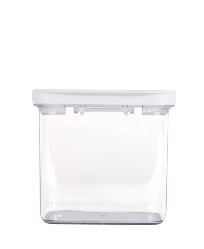 Shop Everyday Solutions Perfect Seal Quick Seal Tritan And San 2.8 Qt, 2.7 L Square, 6" Tall Airtight, Leak-resistant, Stack In Crystal Clear Containers