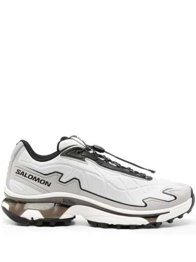 Shop Salomon Grey Xt-slate Sneakers