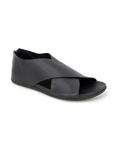 Shop Kenneth Cole Reaction Women's Selena Sandals In Black Stretch
