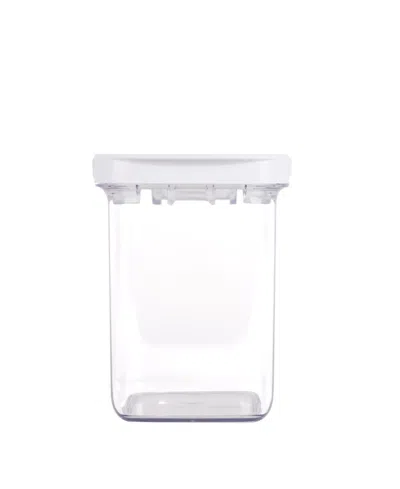 Shop Everyday Solutions Perfect Seal Quick Seal Tritan And San 1.9 Qt, 1.8 L Rect., 6" Tall Airtight, Leak-resistant, Stacka In Crystal Clear Containers
