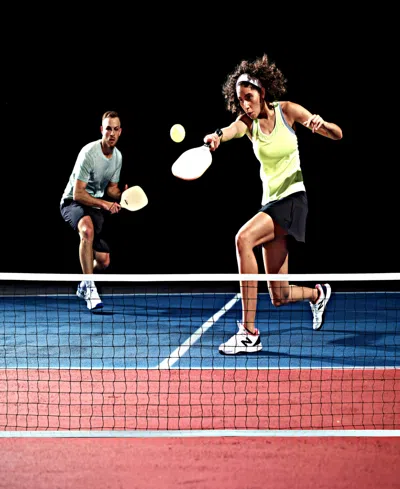 Franklin Sports Half Court Size Pickleball Net W/paddle Ball Set In Black