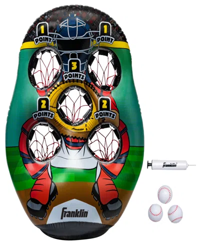 Shop Franklin Sports 5-hole Inflatable Baseball Target In Multi