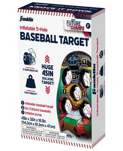 Shop Franklin Sports 5-hole Inflatable Baseball Target In Multi