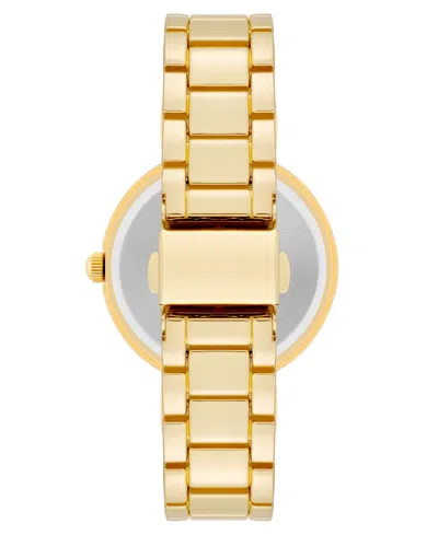 Shop Anne Klein Women's Quartz Gold-tone Alloy Bracelet Watch, 32mm In No Color