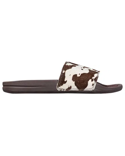 Shop Apl Athletic Propulsion Labs Athletic Propulsion Labs Iconic Slide In Brown