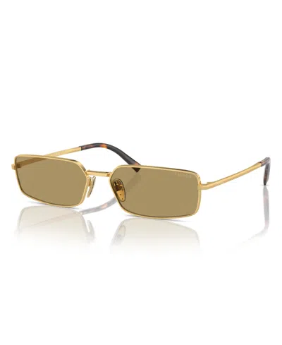 Shop Prada Women's Sunglasses, Pr A60s In Gold