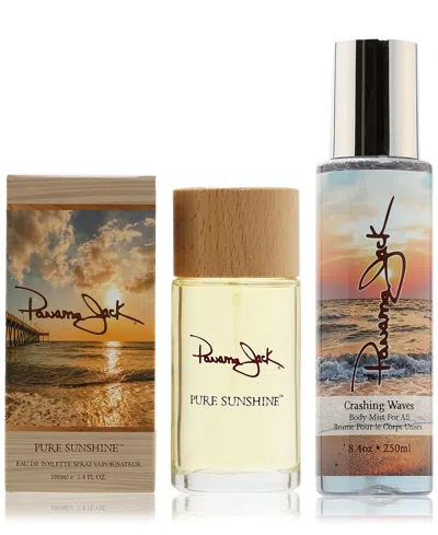 Shop Panama Jack 2-pc. Pure Sunshine Eau De Toilette & Crashing Waves Body Mist Gift Set In No Color