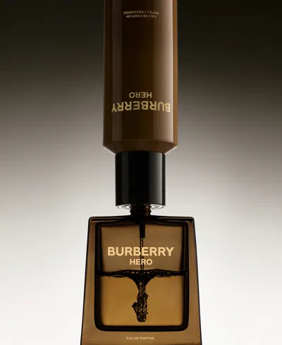 Shop Burberry Men's Hero Eau De Parfum Refill, 6.7 Oz. In No Color