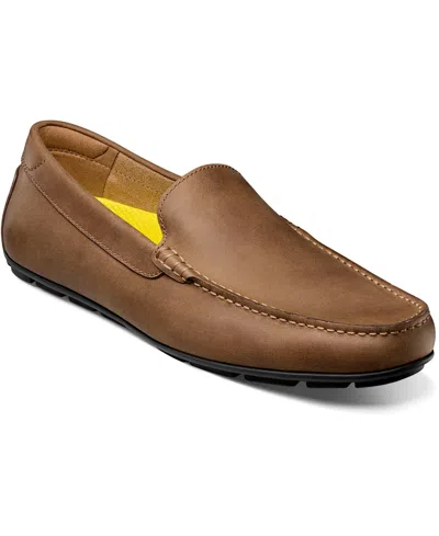 Shop Florsheim Men's Motor Moc Toe Venetian Driver Loafer In Cognac