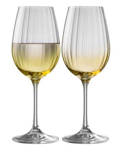 Shop Belleek Pottery Galway Crystal Erne Wine Glasses, Set Of 2 In No Color