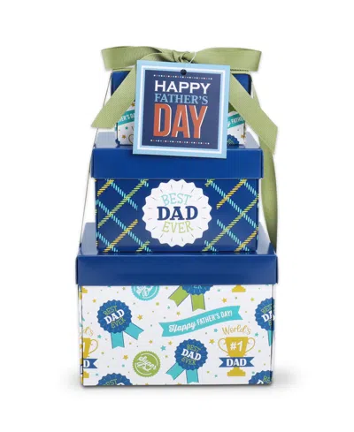 Shop Alder Creek Gift Baskets Best Dad Ever Gift Tower, 4 Piece In No Color