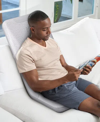 Shop Homedics Shiatsuflex Massage Cushion In Gray
