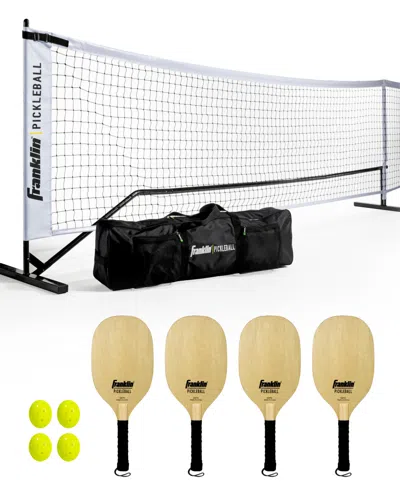 Shop Franklin Sports Full Court Size Pickleball Net W/paddle Ball Set In White