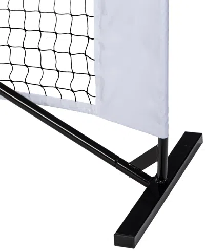 Franklin Sports Full Court Size Pickleball Net W/paddle Ball Set In White