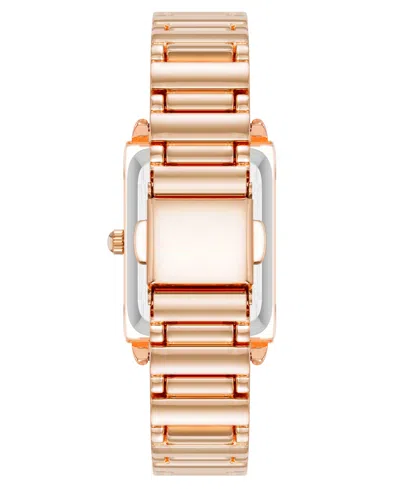 Shop Anne Klein Women's Quartz Rose Gold-tone Alloy Bracelet Watch, 21mm In No Color