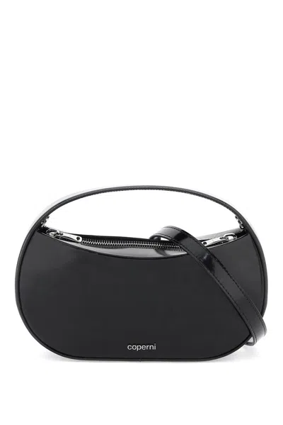 Shop Coperni Small Sound Swipe Bag In Black