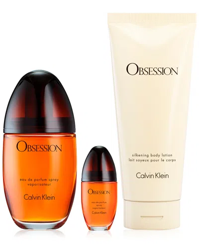 Shop Calvin Klein 3-pc. Obsession Eau De Parfum Gift Set In No Color