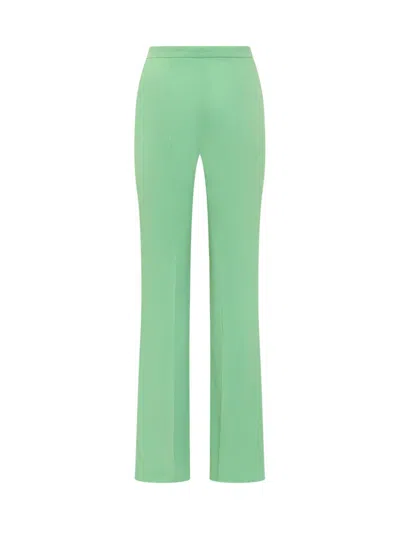 Shop Pinko Hulka Pants In Green