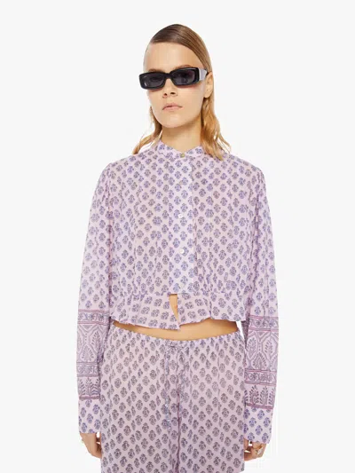 Shop Alix Of Bohemia Ryland Top Lilac In Purple - Size X-large