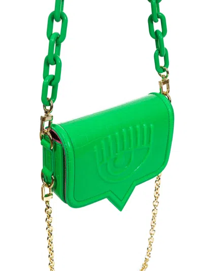 Shop Chiara Ferragni Bag In Green