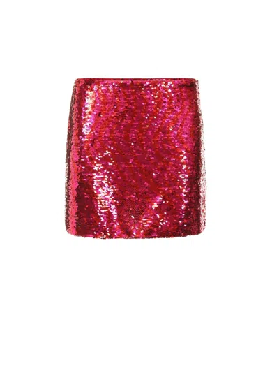 Shop Chiara Ferragni Skirt In Red