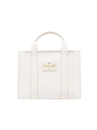 Shop Chiara Ferragni Bag In White