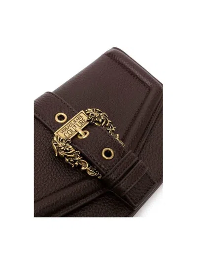 Shop Versace Jeans Couture Wallet In Brown