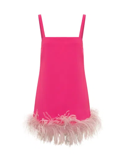 Shop Pinko Trebbiano Dress In Pink