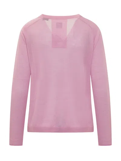 Shop Pinko Ononis Sweater In Pink