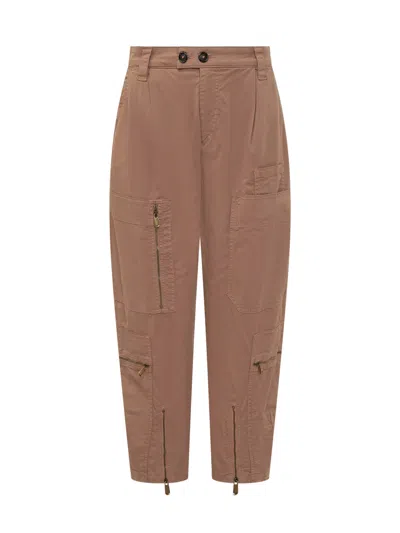 Shop Pinko Matese Pants In Brown