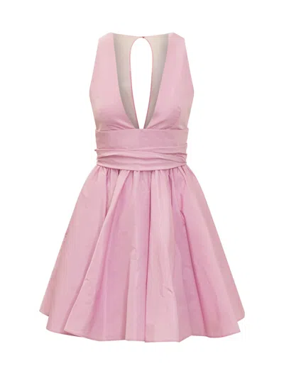 Shop Pinko Casalfermo Dress In Pink