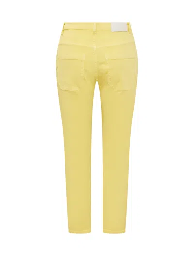 Shop Pinko Chino Cloe Jeans In Yellow