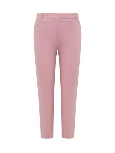 Shop Pinko Bello Trousers In Pink