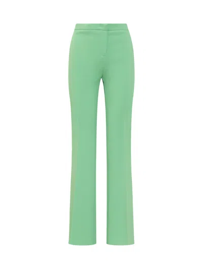 Shop Pinko Hulka Trousers In Green