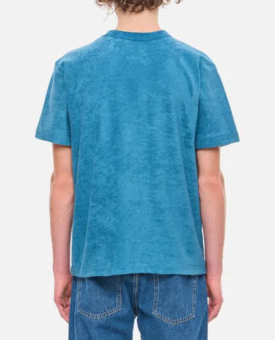 Shop Howlin' Shortsleeve Cotton T-shirt In Blue
