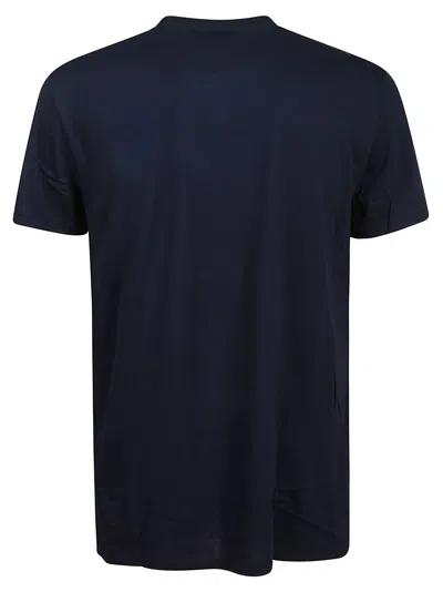 Shop Lacoste Tshirt In Navy Blue
