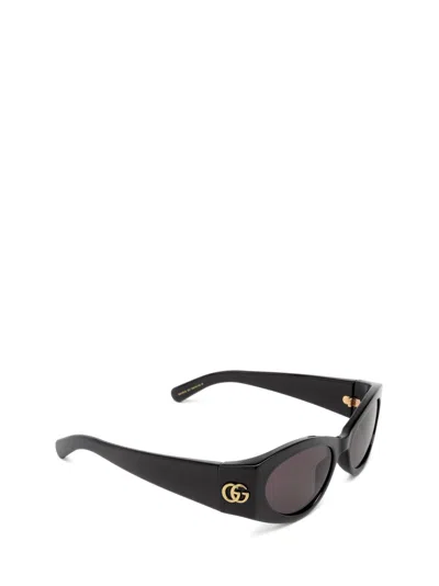 Shop Gucci Gg1401s Black Sunglasses