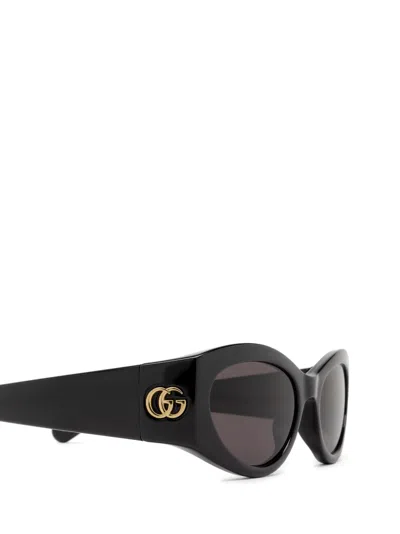 Shop Gucci Gg1401s Black Sunglasses