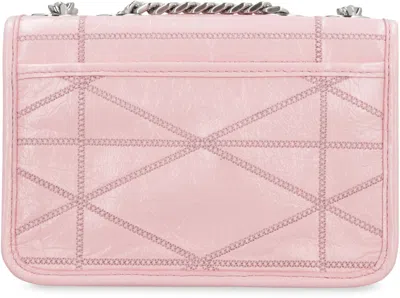 Shop Mcm Travia Small Crossbody Bag In Pink