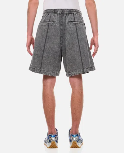 Shop Wooyoungmi Cotton Shorts In Grey