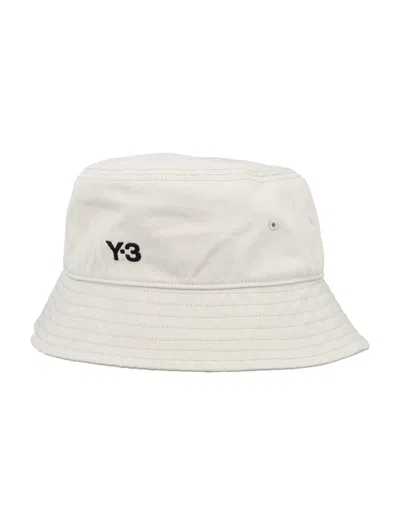 Shop Y-3 Bucket Hat In White