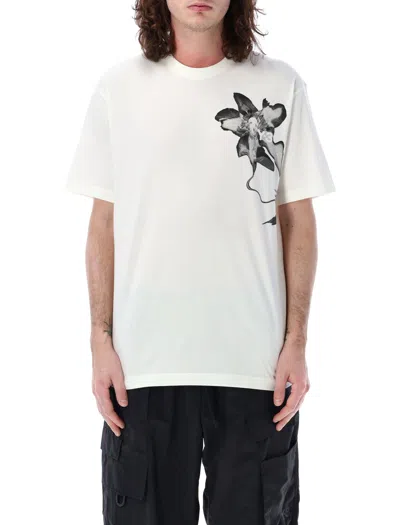 Shop Y-3 Graphic Print T-shirt In White