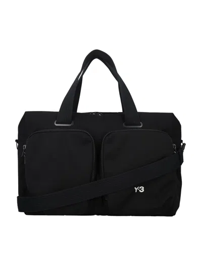 Shop Y-3 Holdall Bag In Black