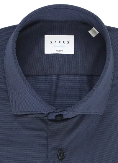 Shop Xacus Active Shirt In Blue